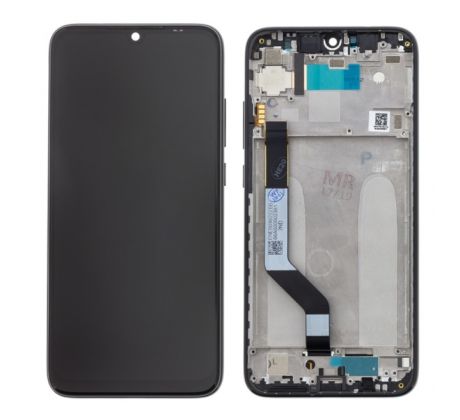 LCD displej + dotyková plocha pro Xiaomi Redmi Note 7 Black (Service Pack)