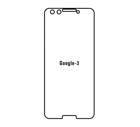 Hydrogel - ochranná fólie - Google Pixel 3