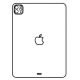 Hydrogel - zadní ochranná fólie - Apple iPad Pro 11 (2021), typ výřezu 1
