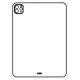 Hydrogel - zadní ochranná fólie - Apple iPad Pro 11 (2021), typ výřezu 2