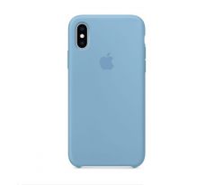 iPhone Xs Silicone Case - Cornflower Blue 