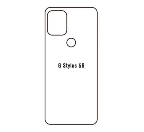 Hydrogel - matná zadní ochranná fólie - Motorola Moto G Stylus 5G