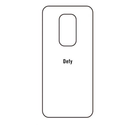 Hydrogel - zadní ochranná fólie - Motorola Defy (2021)