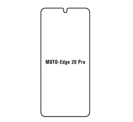 Hydrogel - matná ochranná fólie - Motorola Edge 20 Pro