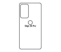 Hydrogel - matná zadní ochranná fólie - Motorola Edge 20 Pro
