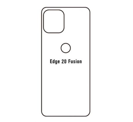 Hydrogel - matná zadní ochranná fólie - Motorola Edge 20 Fusion