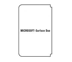 Hydrogel - ochranná fólie - Microsoft Surface Duo - levá strana 