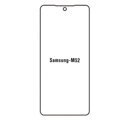 Hydrogel - matná ochranná fólie - Samsung Galaxy M52 5G