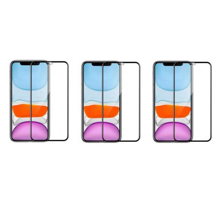 2+1 ZDARMA! 3PACK Ochranné tvrzené sklo - Apple iPhone X/XS/11 Pro