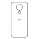 Hydrogel - matná zadní ochranná fólie - Nokia 3.4