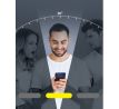 Anti-spy InvisiGlass Ultra Privacy - ochranné tvrzené sklo pro iPhone 13 mini