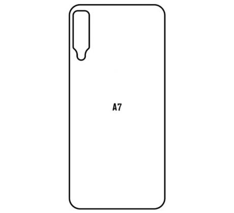 Hydrogel - matná zadní ochranná fólie - Samsung Galaxy A7 2018