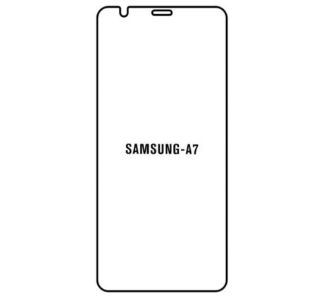 Hydrogel - matná ochranná fólie - Samsung Galaxy A7 2018