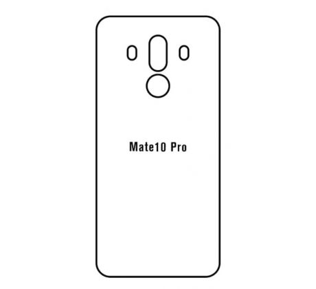 Hydrogel - matná zadní ochranná fólie - Huawei Mate 10 Pro 