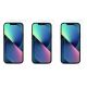 2+1 ZDARMA! 3PACK Ochranné tvrzené sklo - Apple iPhone 13 Pro s malým výřezem na sluchátko