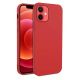 Slim Minimal iPhone 12 mini - matný červený