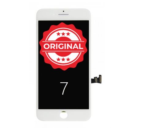 REFURBISHED - Repasovaný original LCD displej iPhone 7 - bílý