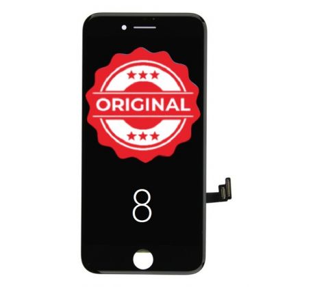 REFURBISHED - Repasovaný original LCD displej iPhone 8 - černý