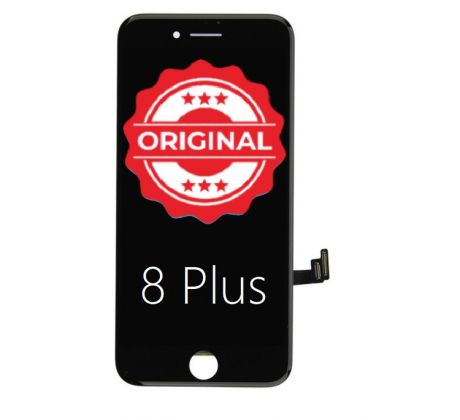 REFURBISHED - Repasovaný original LCD displej iPhone 8 Plus - černý