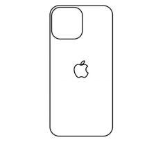 Hydrogel - zadní ochranná fólie - iPhone 13 Pro Max - typ výřezu 1 