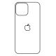 Hydrogel - zadní ochranná fólie - iPhone 13 Pro Max - typ výřezu 1 