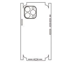 Hydrogel - zadní ochranná fólie (full cover) - iPhone 13 Pro, typ 8