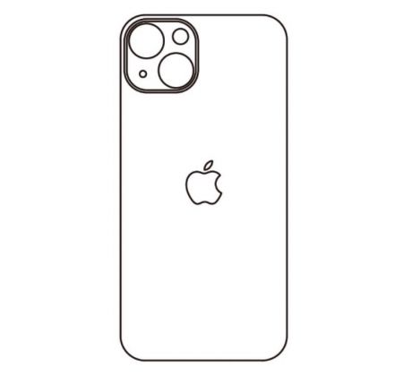 Hydrogel - zadní ochranná fólie - iPhone 13, typ výřezu 5