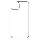Hydrogel - zadní ochranná fólie - iPhone 13 mini, typ výřezu 4