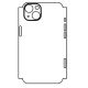 Hydrogel - zadní ochranná fólie (full cover) - iPhone 13 mini, typ výřezu 3