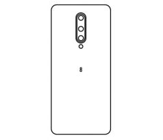 Hydrogel - matná zadní ochranná fólie - OnePlus 8