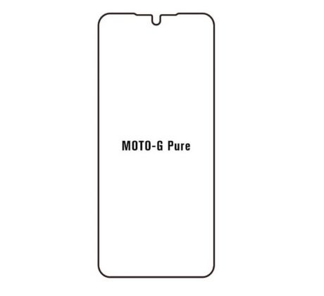 Hydrogel - matná ochranná fólie - Motorola G Pure
