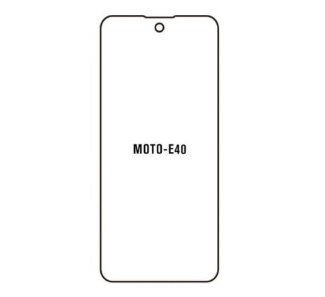 Hydrogel - matná ochranná fólie - Motorola Moto E40