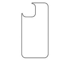 Hydrogel - zadní ochranná fólie - iPhone 13 Pro Max - typ 4