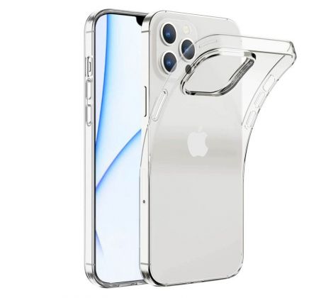 Ultratenký průsvitný (transparentní) kryt s tloušťkou 0,5mm - iPhone 13 Pro Max