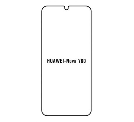 Hydrogel - matná ochranná fólie - Huawei Nova Y60