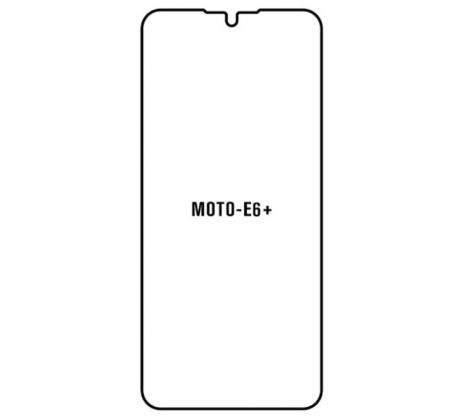 Hydrogel - Privacy Anti-Spy ochranná fólie - Motorola Moto E6+/E6 Plus