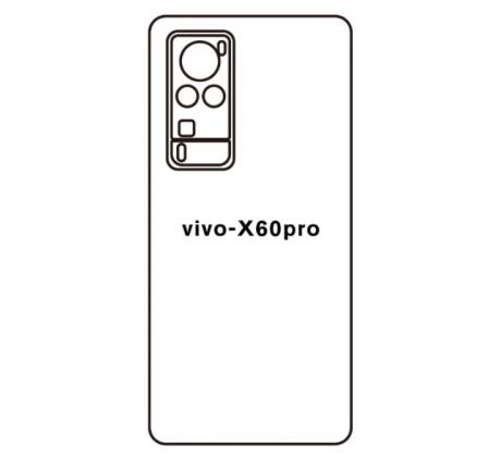 Hydrogel - matná zadní ochranná fólie - Vivo X60 Pro