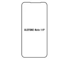 Hydrogel - matná ochranná fólie - Ulefone Note 11P