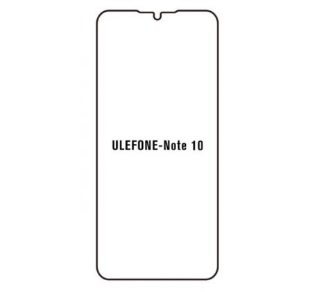 Hydrogel - Privacy Anti-Spy ochranná fólie - Ulefone Note 10