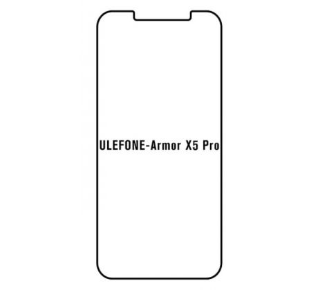 Hydrogel - Privacy Anti-Spy ochranná fólie - Ulefone Armor X5 Pro