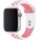 Řemínek pro Apple Watch (38/40/41mm) Sport, white-pink (velikost L)