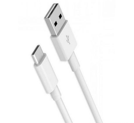 Nabíjecí a datový USB-C kabel s délkou 1m (bílý)