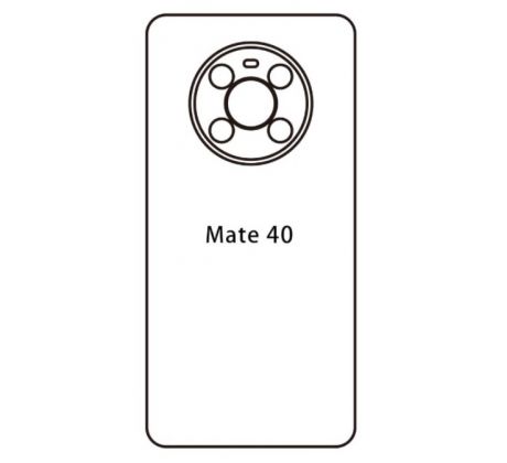Hydrogel - zadní ochranná fólie - Huawei Mate 40 