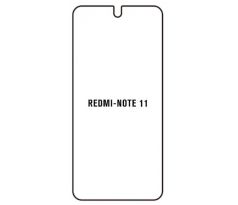 Hydrogel - matná ochranná fólie - Xiaomi Redmi Note 11 4G
