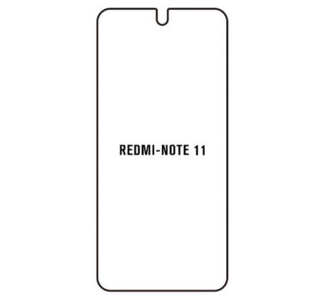 Hydrogel - matná ochranná fólie - Xiaomi Redmi Note 11