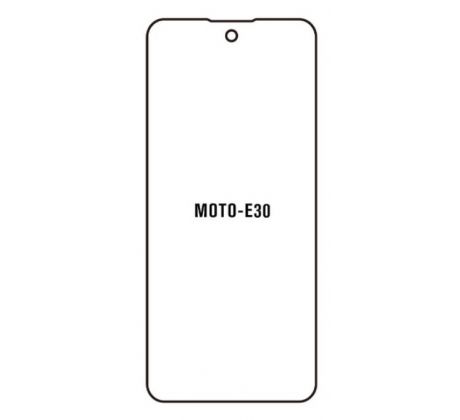 Hydrogel - matná ochranná fólie - Motorola Moto E30