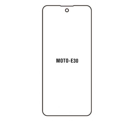 Hydrogel - matná ochranná fólie - Motorola Moto E30