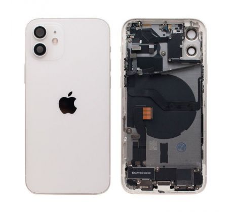 Apple iPhone 12 mini - Zadní housing s předinstalovanými díly (bílý)