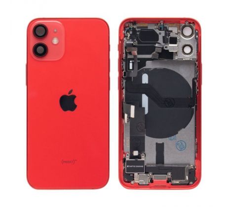 Apple iPhone 12 mini - Zadní housing s předinstalovanými díly  (PRODUCT)RED™