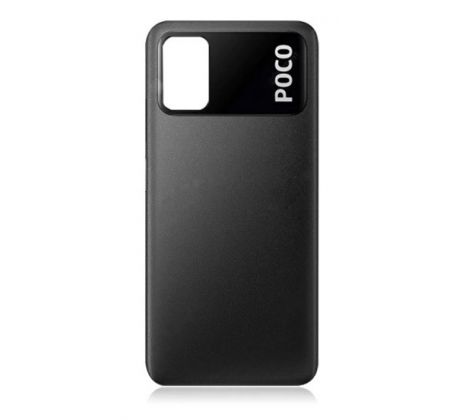 Xiaomi Poco M3 - Zadní kryt - černý (náhradní díl)